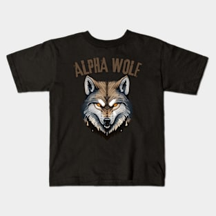 Alpha Wolf Kids T-Shirt